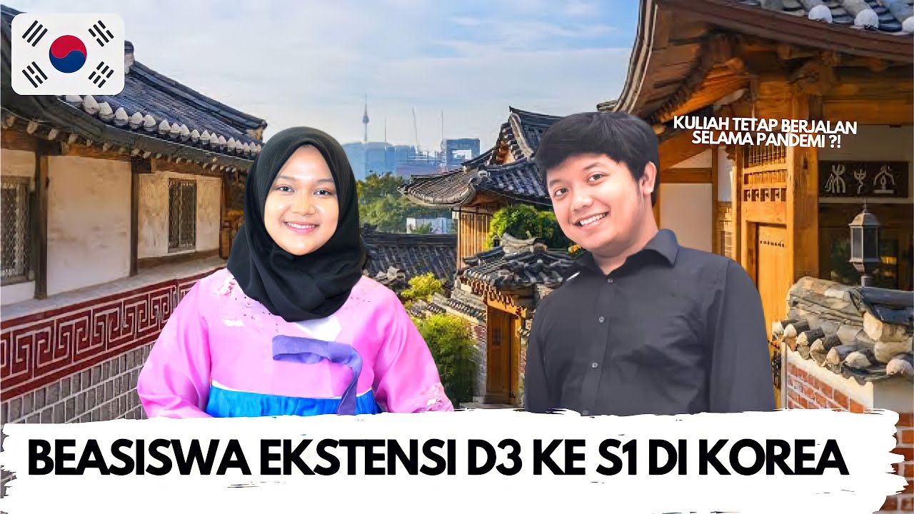 BEASISWA EKSTENSI D3 KE S1 DI KOREA? EMANG ADA?! BEASISWA ODA (OFFICIAL