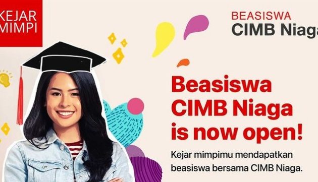 Beasiswa CIMB Niaga Kejar Mimpi untuk Mahasiswa S1 Dalam Negeri